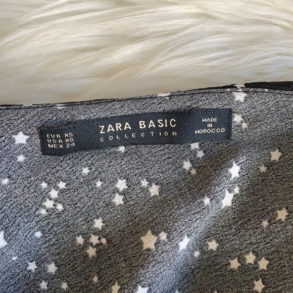 zara • stars constellation ruffle mini dress - Picture 11 of 11
